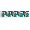 thumbnail image 3 of Ambesonne Tropical Fabric by the Yard Upholstery, Floral Jungle and Leopards, 3 Yards, Multicolor, 3 of 5