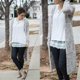 thumbnail image 3 of Extensores de camisa para mujeres en capas de talla grande, extensor de faldas debajo de la camisa para tops, medias camisas de encaje a cuadros, top falso de capas ajustables Lowe, 3 of 5