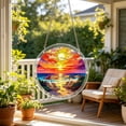 thumbnail image 6 of 2-in-1 Acrylic Puzzle & Hanging Decor Stained Glass Style Suncatcher, Hanging Acrylic Window Decor Puzzle Acrylic Suncatcher Puzzle 7.87*7.87 Inch, 6 of 6