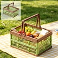 thumbnail image 1 of Ohmyroo Portable Collapsible Storage Crate for Home Organization, 1 of 7