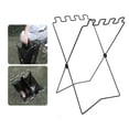 thumbnail image 3 of Folding Trash Bag Storage Organizer Stand Outdoor Countertop Waste Sorting Bin Rack Garbage Hanging Rack Sorting Organizer Storage Bathroom indoor and outdoor Use, 3 of 10