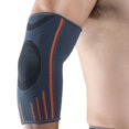 thumbnail image 2 of 1 Pce Support de Coude de Sport Basketball Tricoté Élastique Protecteur Bras, 2 of 9