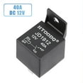thumbnail image 6 of Unique Bargains JD1912 DC 12V Coil 40A 4Pin  Automotive Electromagnetic Relay Black, 6 of 6