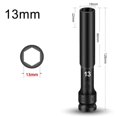 thumbnail image 5 of 4pcs 1/2 Drive Socket Impact Wrench Hex Socket Head Adapter Spanner Converter For AC Electric Wrench Air Tool 8-13mm, 5 of 5
