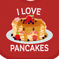 thumbnail image 4 of Inktastic I Love Pancakes with Cute Stack of Pancakes Boys or Girls Baby Bib, 4 of 4