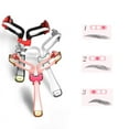 thumbnail image 3 of Adjustable Eyebrow Stencil Professional Eyebrow Shape Template Makeup Tool, 3 of 9