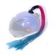 thumbnail image 5 of Casco de moto Macarena decoración del cabello 55cm gradiente rampa apto para mu rosa rojo azul, 5 of 8