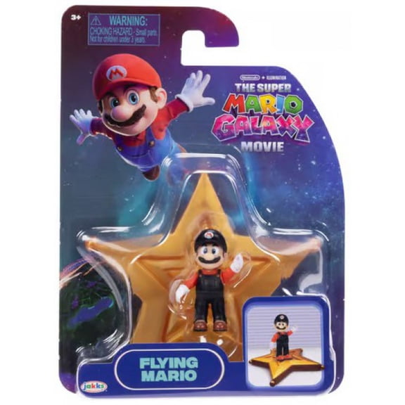 Super Mario Galaxy Movie Flying Mario Mini Figure
