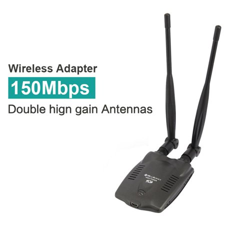 3000mW high power wireless network card network adapter wifi receiver 3070  chip dual antenna BT-N9100 | Walmart Canada