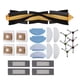 thumbnail image 1 of Accesorios para barredora Sincero DEEBOT OZMO T8 T8aivi Repuestos de trapo de tela bolsa para polvo filtro cepillo, 1 of 10