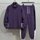 thumbnail image 3 of Chándal informal para hombre, conjunto de chaqueta con capucha, pantalones, sudadera de pana, ropa deportiva, abrigos, trajes de pantalón, novedad de primavera 2024, 3 of 5