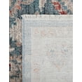 thumbnail image 7 of Unique Loom Noble Collection Area Rug - Alexander (2' 7" x 10' Runner Blue/Ivory), 7 of 7