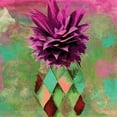 thumbnail image 2 of Sophie 6 26x26 White Modern Wood Framed Museum Art Print Titled - Pineapple Juice II, 2 of 4