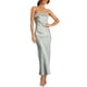 thumbnail image 4 of Txlixc Vestido con Hombros Descubiertos para Mujer, Color sólido Sin Espalda Correa elástica Superficie de Seda Una Pieza Elegante Vestido Largo de una Pieza Txlixc  Casual, 4 of 6