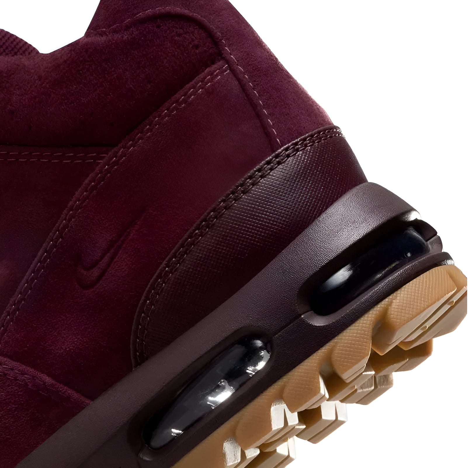 New  Nike Air Max Goadome 865031-602 Men\'s Deep Burgundy Suede Ankle Boots Nike Air Max Goadome Deep Burgundy Suede Gum Bottom 865031  main image 2