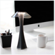 thumbnail image 2 of Designer Table Lamp Rechargeable Touch LED Table Lamp - Dimmable Titanium USB Bedside Lamp 3W Cordless Desk Lamp with Battery and Lampshade, 2 of 5