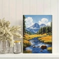 thumbnail image 2 of Mountain Stream Landscape Canvas Print/Wall Art， Perfect for Living Room， Bedroom， Office， Bathroom， and Hallway Decoration., 2 of 8