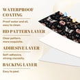 thumbnail image 6 of Peel and Stick Wallpaper Moths Floral Pink Flowers Dark Botanical Wall Mural 17.7in x 9.8ft Self Adhesive Removable Wall Paper Renter Friendly Wallpaper for Nursery Bedroom Cabinets, 6 of 8
