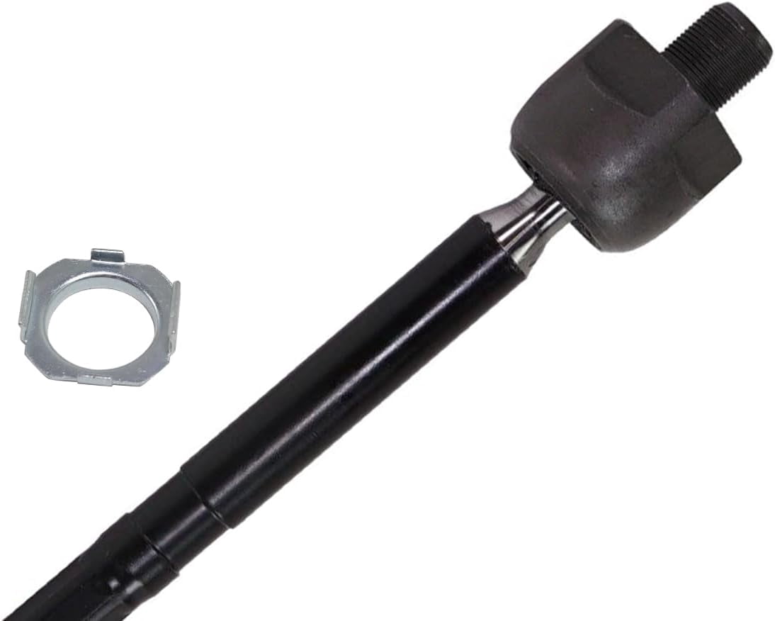 Detroit Axle - 2 Front Inner Tie Rods for 2009-2014 Honda Fit, 2010 2011 2012 2013 Tie Rod End Links Replacement [GAS]