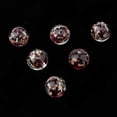 thumbnail image 4 of Cuentas redondas 6pcs Espaciador luminoso Granos sueltos Fabricación de joyas Rojo marrón Sunnimix Fabricación de joyas Cuentas redondas, 4 of 8