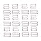thumbnail image 4 of AURARMLET 40Ud Accesorios Para Con Antideslizante Ajustable Color Plata Duraderos, 4 of 5