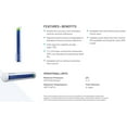 thumbnail image 2 of Pentair Pentek GRO-50EN High Efficiency Reverse Osmosis Membrane, TLC Encapsulated Replacement Membrane with Permeate Check Valve, 150 ML/Minute Drain Line Flow Control, 50 GPD, 2 of 2