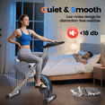 thumbnail image 5 of YOSUDA Folding Exercise Bike, Indoor Home Stationary Bike Workout 270LB Capacity, 5 of 7