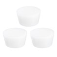 thumbnail image 1 of Uxcell 1 Pcs Tapones de Goma Sólida de Silicona Blanca, Tapones Cónicos para Fregaderos, Diámetro de 64 mm a 77 mm, 1 of 6