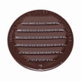 thumbnail image 2 of Rlb-100 2-1/2" Brown Faced Aluminum Louver &amp; Screen (4 Per Bag), 2 of 2