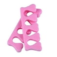 WANGJIAOID 100 Pcs Soft Finger Toe Separator Tool Pedicure Manicure