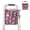 Floral Purple, variant on SupreGear Walker Bag Caddy, Lightweight Universal Pouch with Multiple Pockets, Black