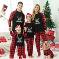 thumbnail image 2 of Pijamas navideños a juego para toda la familia, conjuntos de cuadros con mis Gnomies, de talla grande, 2 of 3