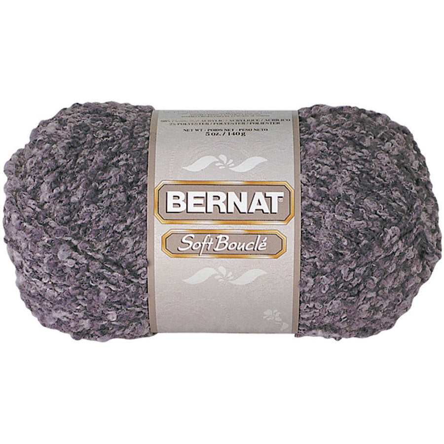 B3 ~163 g Color NATURAL 46008 1 Bernat Soft Boucle Acrylic Yarn 5.75 oz 