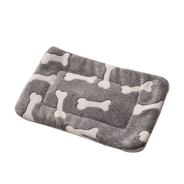 Jacenvly - Colchoneta para perro, manta gruesa de otoño e invierno, colchón de invierno para perro, edredón de algodón para dormir para mascotas, almohadilla cálida para dormir (41 x 61 cm), regalos