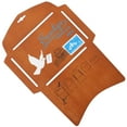 thumbnail image 1 of IFANLANDOR 1Set Wooden Envelope Making Template Diy Tool for Letter Writing and Greeting Card Design Brown Rustic Style, 1 of 5