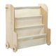 thumbnail image 1 of Estantería infantil de madera, fácil de mover, con ruedas. Práctica, ideal para guarderías y como organizador de libros para habitación de los, 1 of 9