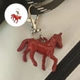 thumbnail image 2 of Misright Miniature Horse Figure Keychain Acrylic Pendant For Daily Carry Decoration, 2 of 8