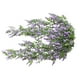 thumbnail image 3 of Guirnalda de lavanda artificial simulación floral vid oficina en casa plástico flor falsa ratán, púrpura Eigraketly HA8324-01B, 3 of 6