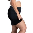 thumbnail image 5 of Fit for Me by Fruit of the Loom Women's Plus Size Microfiber Slip Short Underwear, 4-Pack, 5 of 7