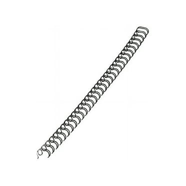 Fellowes Wire Bindings 1/2" Diameter 100 Sheet Capacity Black 25/Pack 5255401