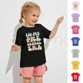 thumbnail image 3 of Generic Preschool Shirt Toddler Kids Preschool Tee First Day Of School Shirt Tops Comfortable and Breathable Sweater Autumn Winter Clothes for Holiday Christmas Party（2-3 Years Purple）, 3 of 3