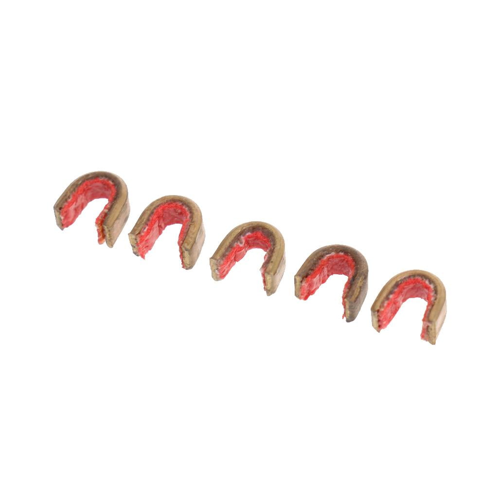 Cordes De Tir à L'arc Avec Points D'encoche En Laiton, Clips Et Boucle