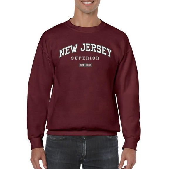 New Jersey 1998 Superior Sweatshirt Men -Image by Shutterstock, Male XX-Large