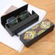 thumbnail image 4 of Cuadros Decorativos Caja de almacenamiento de gafas de sol de cuero con pintura de diamantes DIY, organizador de gafas de viaje DQrwqpou Nuevos Originales, 4 of 8