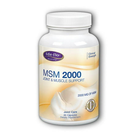 - MSM 2000 Life Flo Health Products 60 Caps