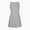 Gray, variant on Ichuanyi Woman Dress Fashion Women O-Neck Casual Solid Pockets Sleeveless Above Knee Dress