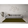 thumbnail image 3 of Ahgly Company Indoor Rectangle Abstract Yellow Contemporary Area Rugs, 2' x 4', 3 of 4