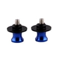thumbnail image 4 of Toddmomy 2Pcs Blue Aluminum Alloy Motorcycle Swingarm Spools Sliders for Motorcycle Accessories in 6X5X5CM, 4 of 8