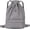 Gray, variant on Drawstring Backpack Sports Gym Bag Waterproof Nylon Backpack Unisex Shoulder Bag Outdoor String Bag for Men Women (Purple)