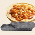 thumbnail image 7 of 11" Round Pizza Baking Pan Rectangular Perforated Fruit Pie Removable Loose Bottom Pie Pan Mould Bakeware, 7 of 7